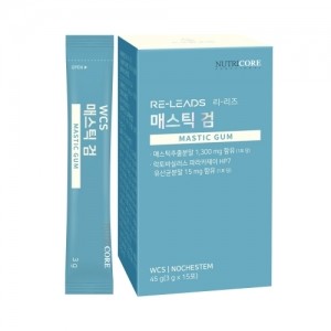 [블프 핫딜] 뉴트리코어 리리즈 매스틱 검 45g(3gx15포)